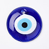 Handmade Lampwork Evil Eye Pendants LAMP-E106-02B-1