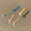 304 Stainless Steel Star Nose Bone Rings WGFF656-02-4