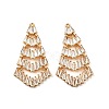 Brass Micro Pave Cubic Zirconia Pendants KK-F901-01D-G-1