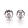 Tarnish Resistant 316 Surgical Stainless Steel Beads STAS-I144-01C-1