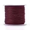 Nylon Braided Cord for Woven Jewelry Making Macrame Craft NWIR-D055-0.6mm-16-1
