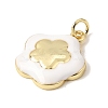 Brass Enamel Pendants KK-CBA960E-08B-G-2
