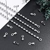 24Pcs 304 Stainless Steel Ball Chain Connectors STAS-NB0001-25-2