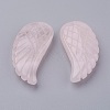 Natural Rose Quartz Pendants G-E435-F-17-2