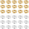 160Pcs 2 Colors Brass Split Rings KK-BBC0023-08A-1
