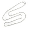Brass Round Snake Chain Necklaces NJEW-BB10864-22-2