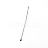 Tarnish Resistant 304 Stainless Steel Ball Head Pins STAS-D448-025P-2
