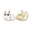 Alloy Enamel Pendants ENAM-M046-11G-G-1