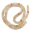 Natural Gold Rutilated Quartz Beads Strands G-A097-D02-05-3