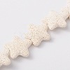 Natural Lava Rock Beads Strands G915-1-1