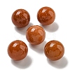 Natural Red Aventurine Round Ball Figurines Statues for Home Office Desktop Decoration G-P532-02A-07-1