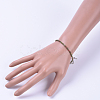 Natural Unakite Bead Bracelets BJEW-JB04555-04-4