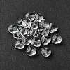 20Pcs Transparent Glass Beads GLAA-Q103-01B-2