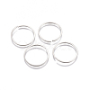 Tarnish Resistant 304 Stainless Steel Open Jump Rings STAS-G225-13P-01-1