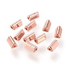 Electroplated Non-magnetic Synthetic Hematite Beads Strands G-M359-07RG-4