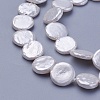 Shell Pearl Beads Strands BSHE-P030-01C-3