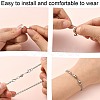 20 Sets 2 Colors Brass Magnetic Clasps KK-CJ0001-84-3