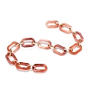 Handmade Acrylic Paperclip Chains X-AJEW-JB00697-03-2