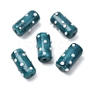 Handmade Lampwork Bumpy Beads LAMP-G170-01B-14-1