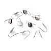 Tarnish Resistant 304 Stainless Steel Earring Hooks STAS-F271-01B-P-1