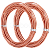 Red Copper Craft Wire CWIR-WH0017-02B-1