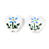 Handmade Porcelain Ceramic Beads PORC-T134-28C-2