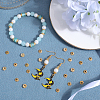 300Pcs Alloy Beads Caps PALLOY-SC0004-38-4