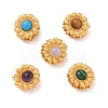 Brass Flower Beads GG-D002-12G-1