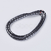 Non-Magnetic Synthetic Hematite Beads G-H1089-1-2