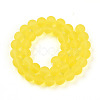 Transparent Glass Beads Strands GLAA-T032-T10mm-MD12-2