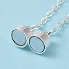 Brass Magnetic Clasp with Cable Safety Chain KK-F839-035S-4