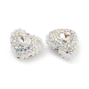 Polymer Clay Glass Rhinestone Beads CLAY-NH0001-13E-2
