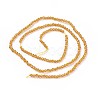 Transparent Glass Beads Strands GLAA-F094-A12-2