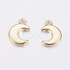 Long-Lasting Plated Brass Charms KK-F741-42G-2