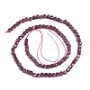 Natural Ruby Beads Strands G-E560-A06-4mm-2