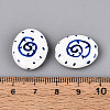 Handmade Porcelain Beads PORC-T134-11-4