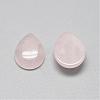Natural Rose Quartz Cabochons G-R417-13x18-48-2