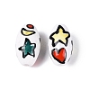 Handmade Porcelain Beads PORC-N012-04A-3