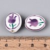 Handmade Porcelain Beads PORC-N013-10D-4