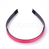 Hair Accessories Plain Plastic Hair Band Findings OHAR-S195-01A-1