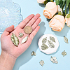 12Pcs 12 Styles Christmas Alloy Pendants FIND-YW0010-62-3