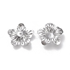 Non-Tarnish 304 Stainless Steel Bead Caps STAS-K194-10P-2
