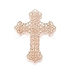 Brass Filigree Joiners Links LS-KK-G368-02KCG-2