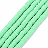 Handmade Polymer Clay Bead Strands X-CLAY-T002-6mm-51-1