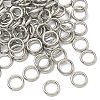 Alloy Soldered Closed Jump Rings X-PALLOY-H039-P-2