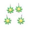 304 Stainless Steel Charms STAS-F280-01P-M-2