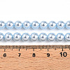 Baking Paint Pearlized Glass Pearl Bead Strands HY-N002-6mm-A05-5
