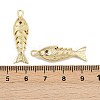 Brass Micro Pave Cubic Zirconia Pendants X-KK-A269-01B-G-3