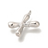 Rack Plating Brass Pendants KK-I722-08P-X-2