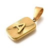 304 Stainless Steel Pendants STAS-S161-01A-G-2